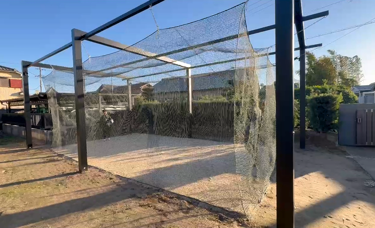 家族の想いを叶える庭 ― 野球の練習ができる庭の施工事例を紹介 ― アイキャッチ画像