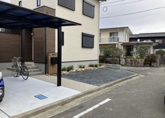 使い勝手の良い新築住宅のエクステリアが完成！ アイキャッチ画像